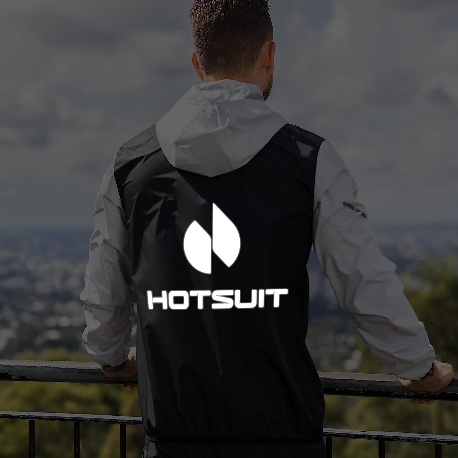 Men's Sauna Suit for Enhanced Workout Performance - Full Body Sweat Jacket and Pants